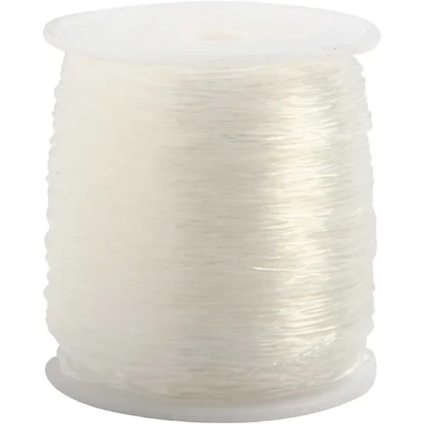 Elastinen korulanka 0.8mm 10m kirkas