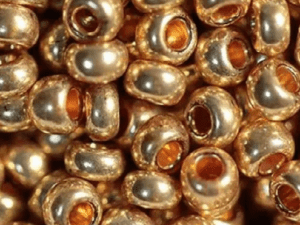 Seed Bead 8/o Gold metallic 50g