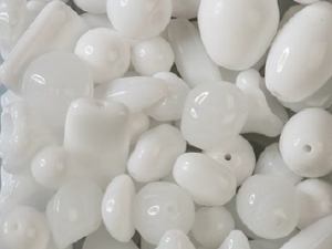 Glass Bead Mix White 50g
