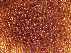 Seed Bead 10/o Brown transparent 20g