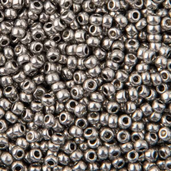 Seed Bead 11/o Silver Terra metallic 20g