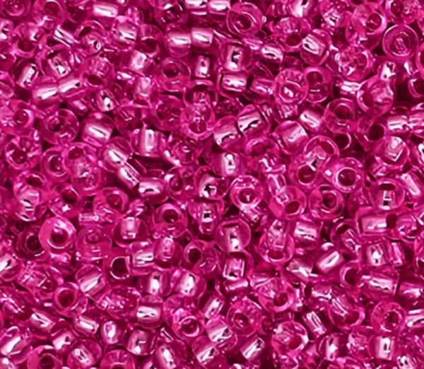Siemenhelmi 5/o Pinkki hopeasisus 50g