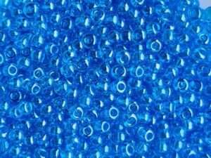 Seed Bead 8/o Light Blue transparent 50 g